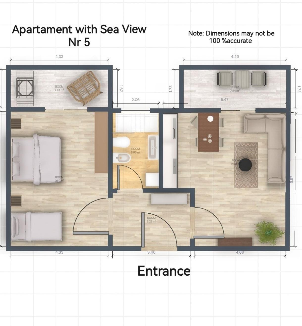 Lungomare Luxury Sea View Apartaments Vlorë Εξωτερικό φωτογραφία
